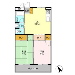 ラポール16（熊谷市拾六間）の物件間取画像